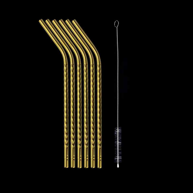 نی شربت خوری ۶ عددی