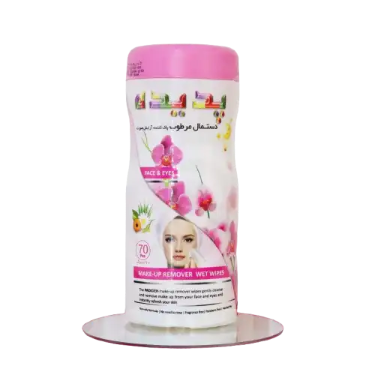 دستمال مرطوب قوطی آرایشی 70 برگی پدیده