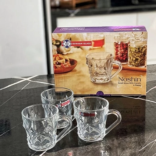 استکان بلور و شیشه اصفهان مدل نوشین
