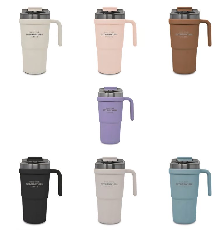 تراول ماگ دسته دار سیتارایوری 600 میل کد zf-037