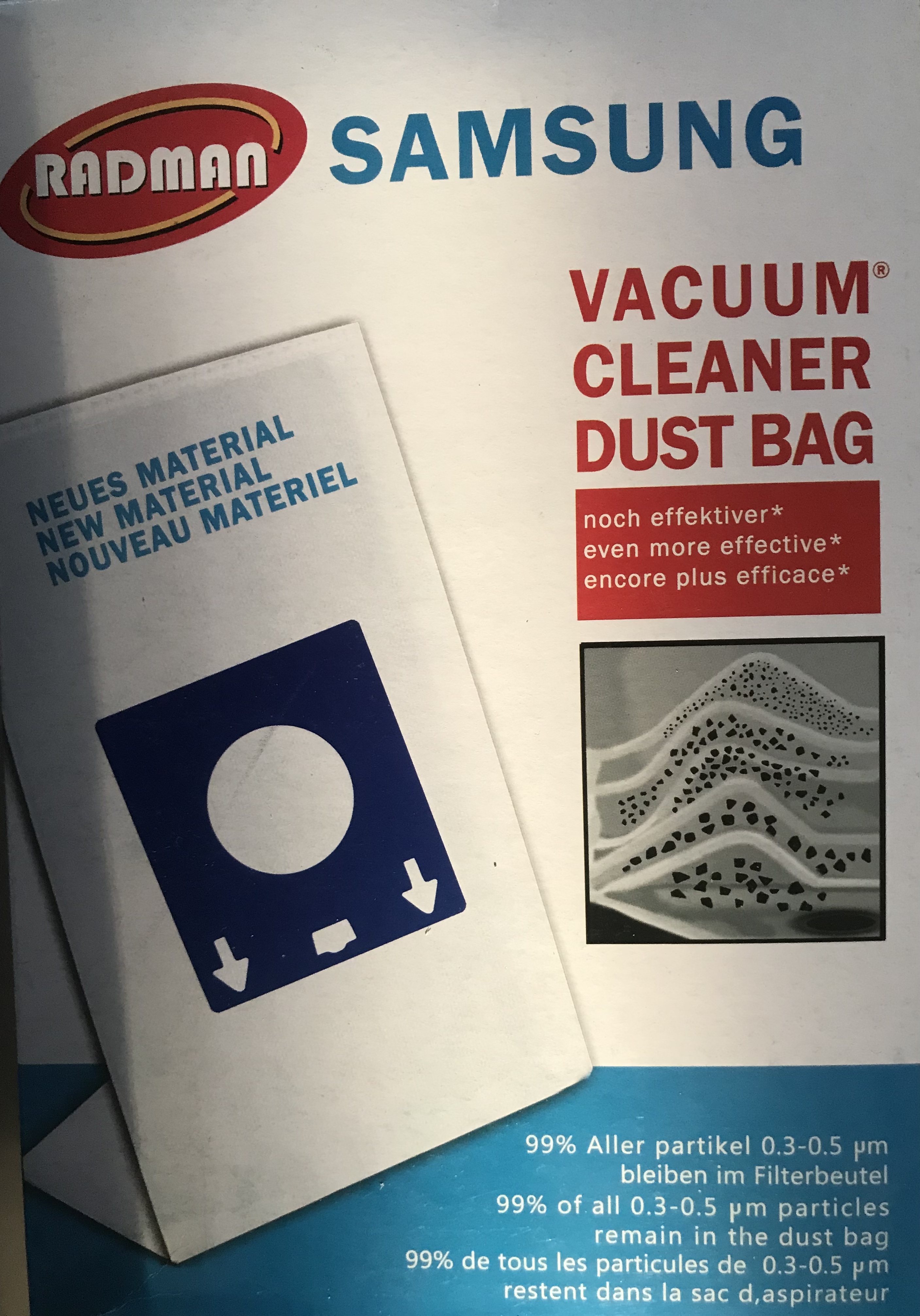 پاکت جارو برقی SAMSUNG