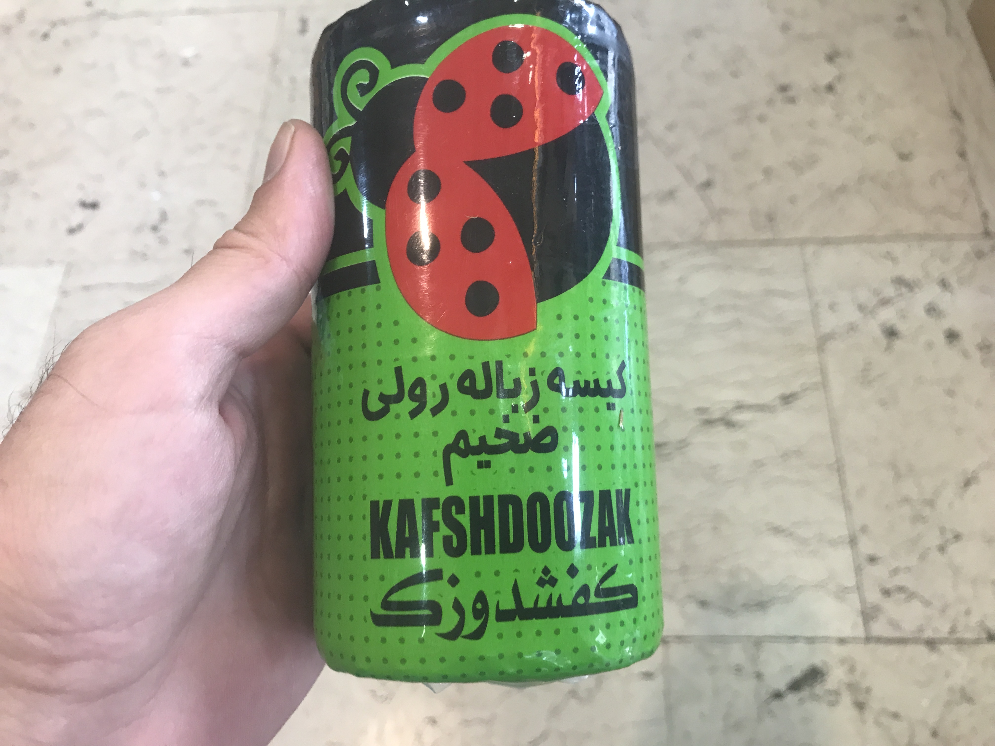 کیسه زباله رولی ۴۲ تایی کفشدوزک